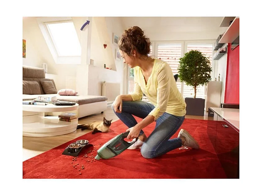 Akku-Handstaubsauger Bosch EasyVac 12 - Akku 12V LI 2,5 Ah - Saugleistung 5,3 Kpa