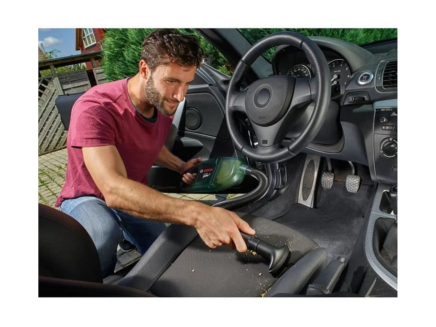 Akku-Handstaubsauger Bosch EasyVac 12 - Akku 12V LI 2,5 Ah - Saugleistung 5,3 Kpa