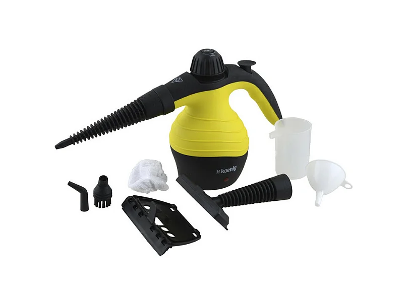 Limpiador a vapor de mano - 4,2 bares máx. - Capacidad 300 ml - Amarillo
