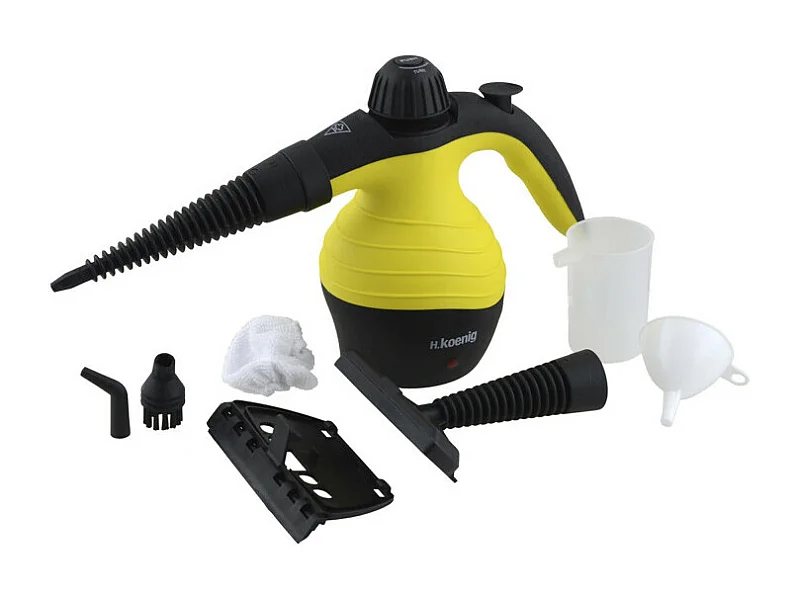 Limpiador a vapor de mano - 4,2 bares máx. - Capacidad 300 ml - Amarillo