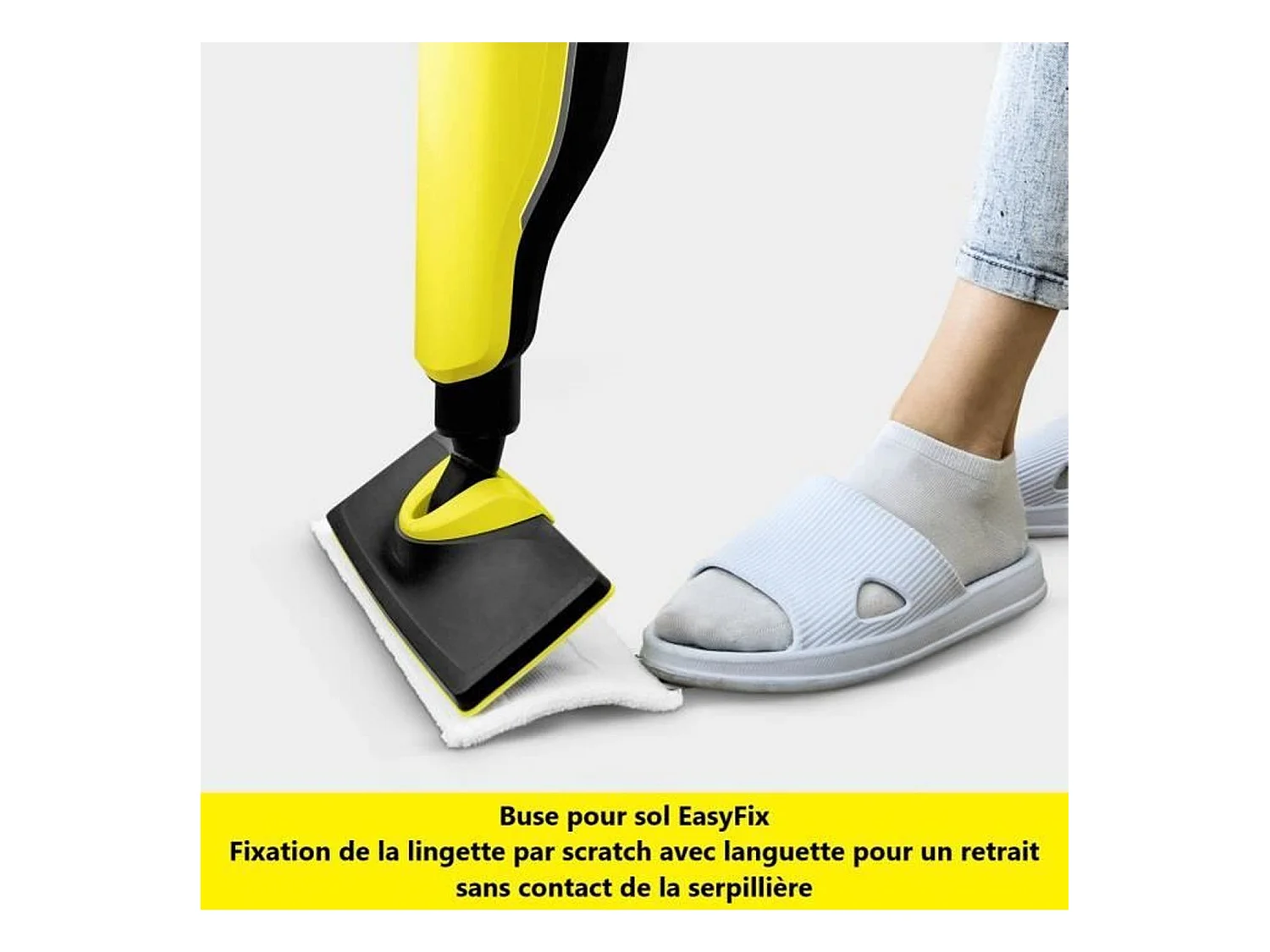 KARCHER - Limpiador a vapor Escoba autonomía ilimitada - 1600 w