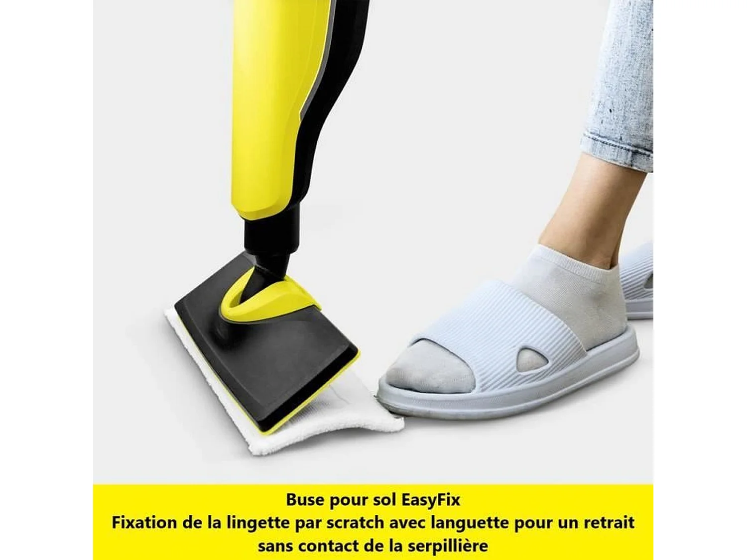 KARCHER - Limpiador a vapor Escoba autonomía ilimitada - 1600 w