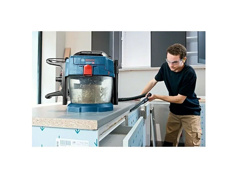 Aspirateur BOSCH PROFESSIONAL GAS 18V-10 L + accessoires sans chargeur et batterie