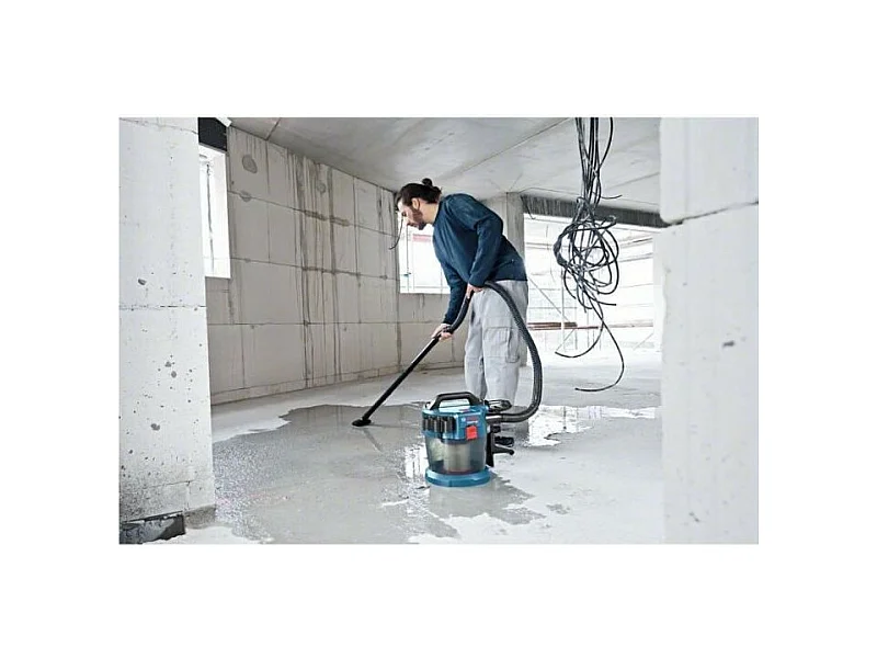 Aspirateur BOSCH PROFESSIONAL GAS 18V-10 L + accessoires sans chargeur et batterie