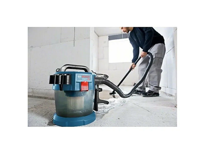 Aspirateur BOSCH PROFESSIONAL GAS 18V-10 L + accessoires sans chargeur et batterie