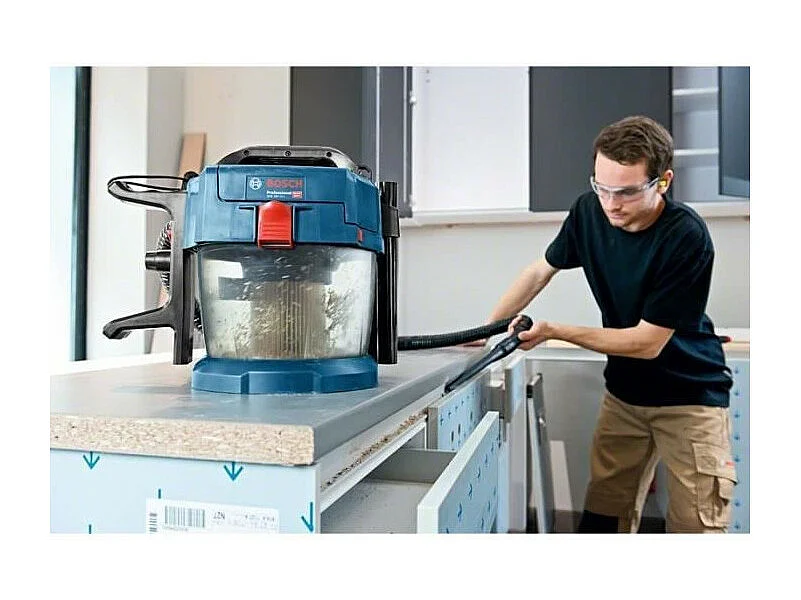 Aspirateur BOSCH PROFESSIONAL GAS 18V-10 L + accessoires sans chargeur et batterie