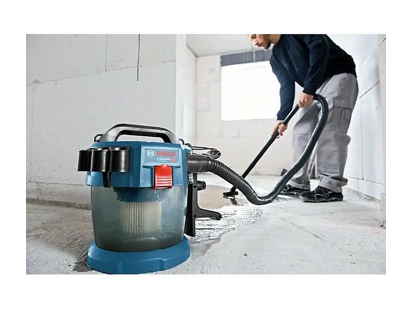 Aspirateur BOSCH PROFESSIONAL GAS 18V-10 L + accessoires sans chargeur et batterie