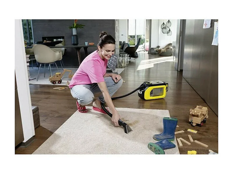 KARCHER SE 3-18 (avec Batterie) Aspirateur Nettoyeur canapé moquette sans fil - Injecteur Extracteur