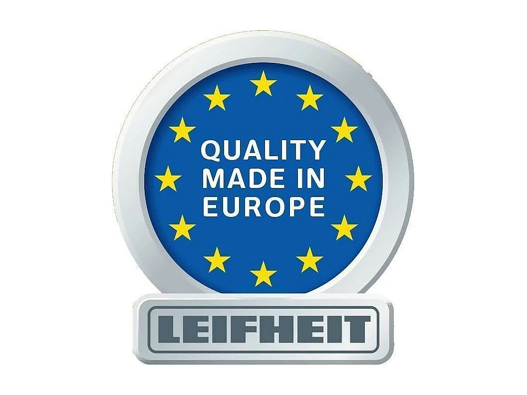 LEIFHEIT 51001 Kit Aspirateur lave-vitres Dry + Clean- Manche integre -  Aspiration a 360? - 28 cm