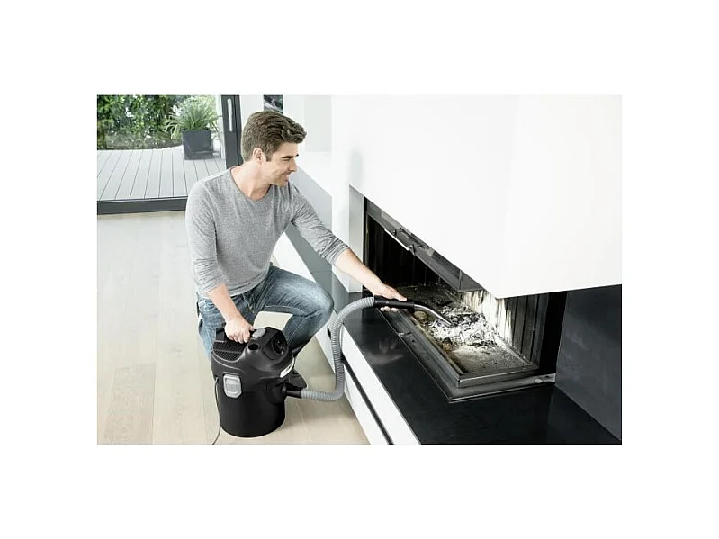 Aspirateur cendres et poussieres KARCHER AD 2 - Cuve 14 L 600W