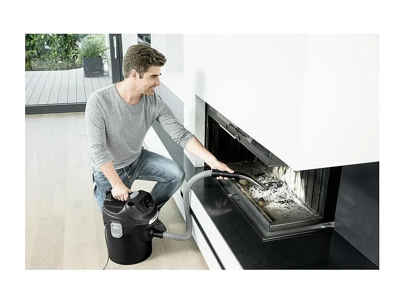 Aspirateur cendres et poussieres KARCHER AD 2 - Cuve 14 L 600W