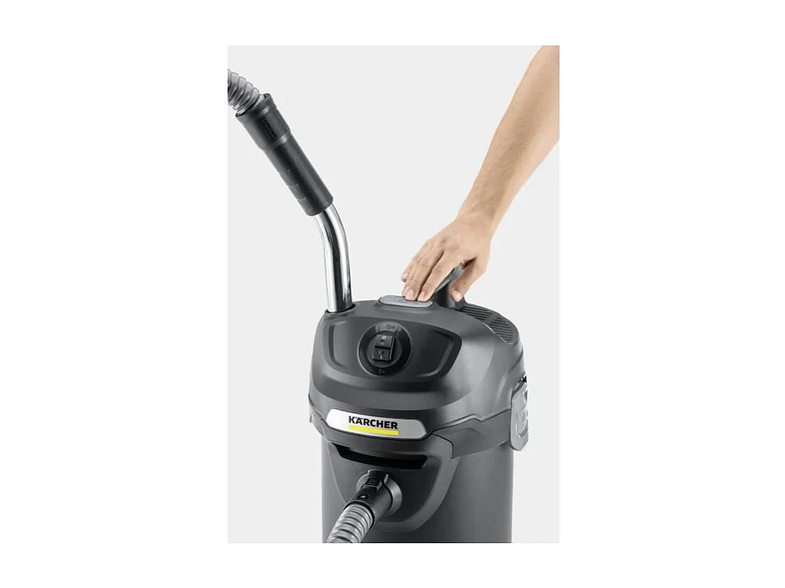 Karcher AD2 Aspirapolvere Aspiracenere 600 AW 14 L Nero