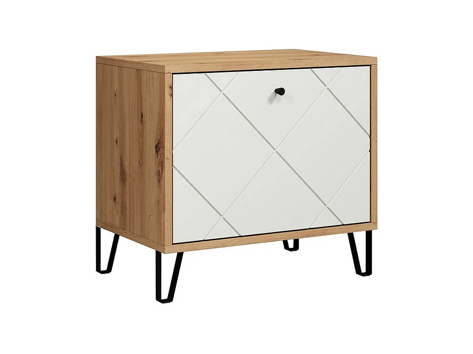 Banc avec Rangement Touch, Marron, 63x56x40 cm, Seven Design