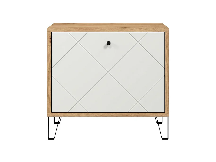 Banc avec Rangement Touch, Marron, 63x56x40 cm, Seven Design