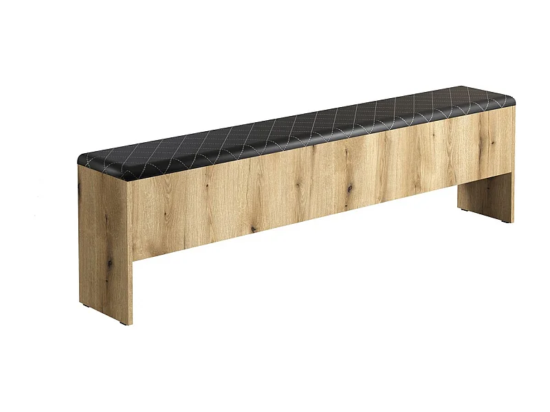 Panca con Portaoggetti Esteban, Marrone, 185x54x30 cm, Epikasa