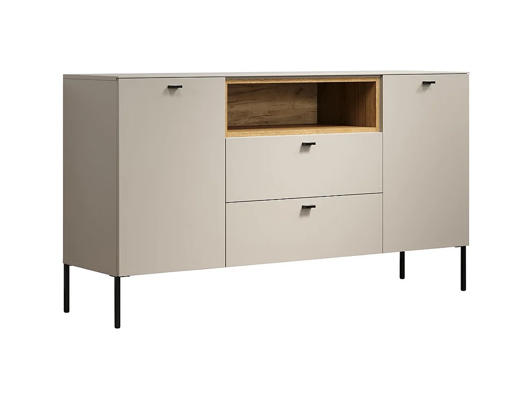 Aparador Sao Paulo, Beige, 154x85x42 cm, Epikasa