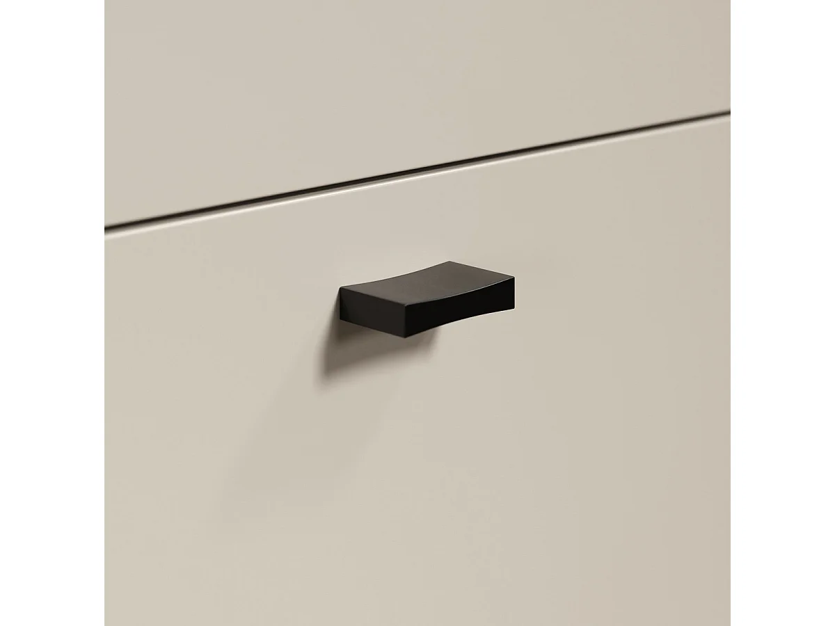 Aparador Sao Paulo, Beige, 154x85x42 cm, Seven Design