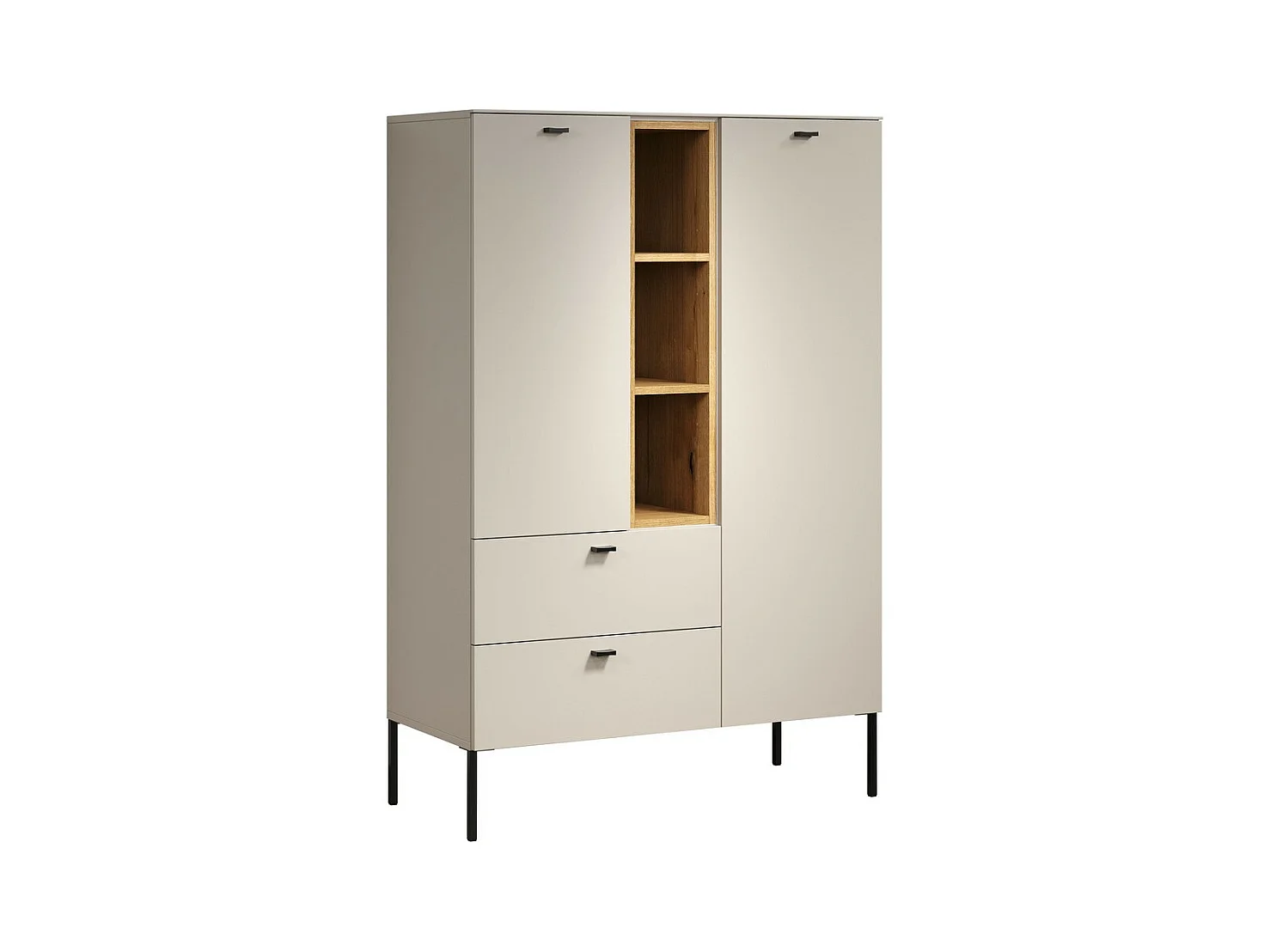 Buffet Sao Paulo, Beige, 93x140x42 cm, Epikasa