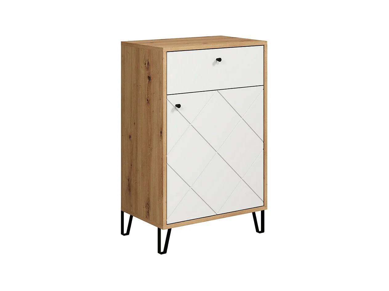 Multifunctionele Kast Touch, Bruin, 63x96x40 cm, Seven Design