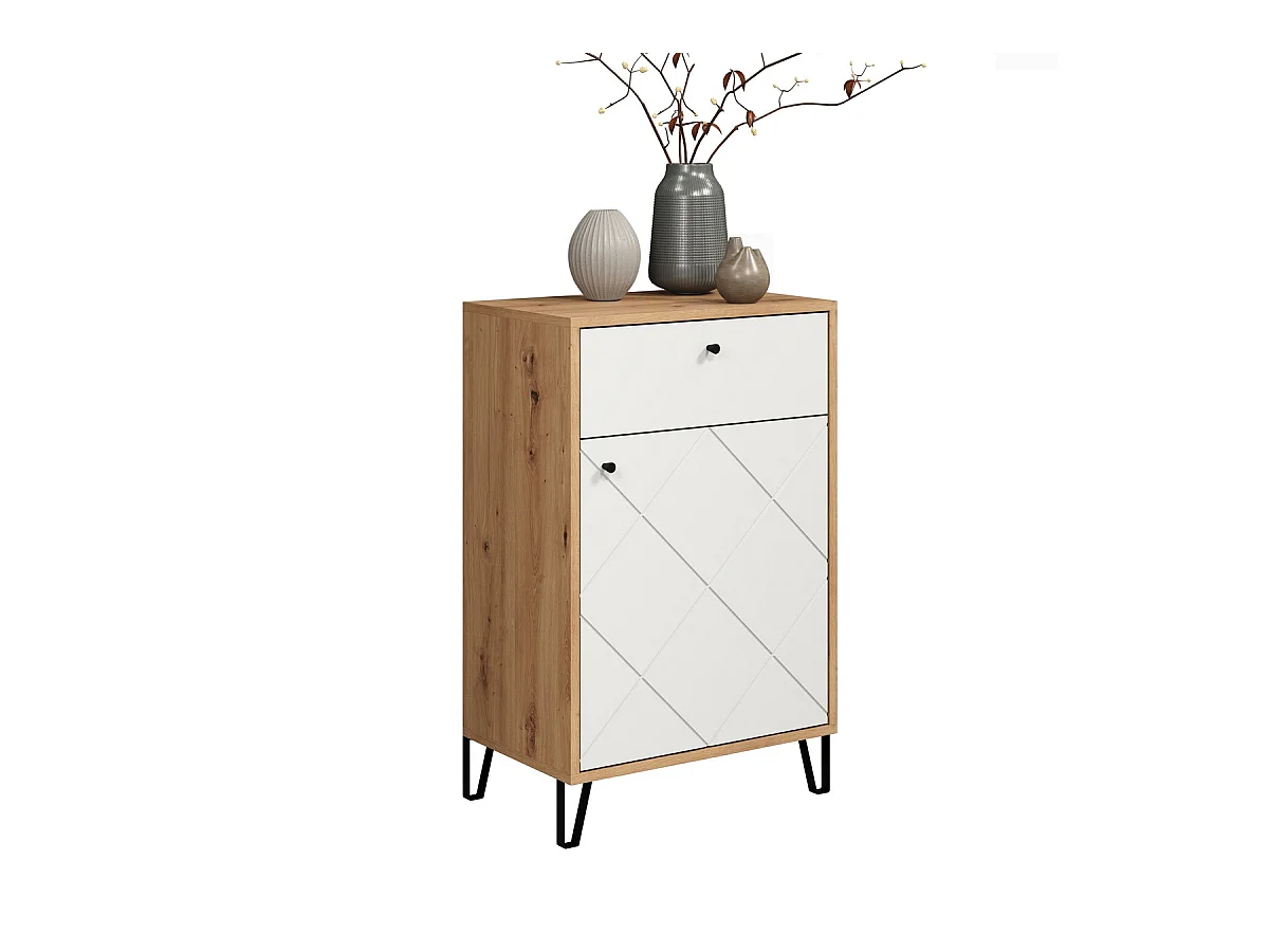 Multifunctionele Kast Touch, Bruin, 63x96x40 cm, Seven Design