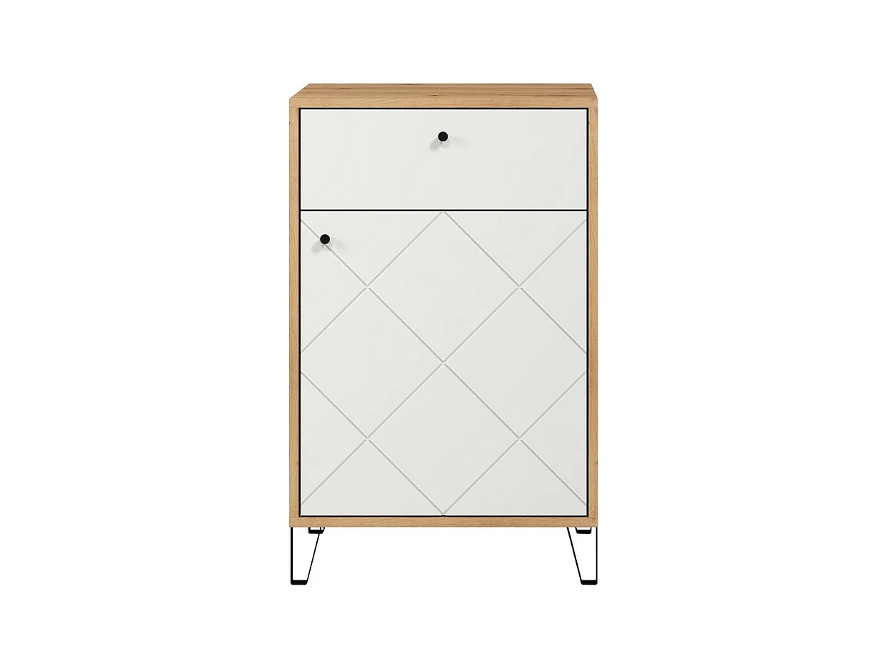 Multifunctionele Kast Touch, Bruin, 63x96x40 cm, Seven Design