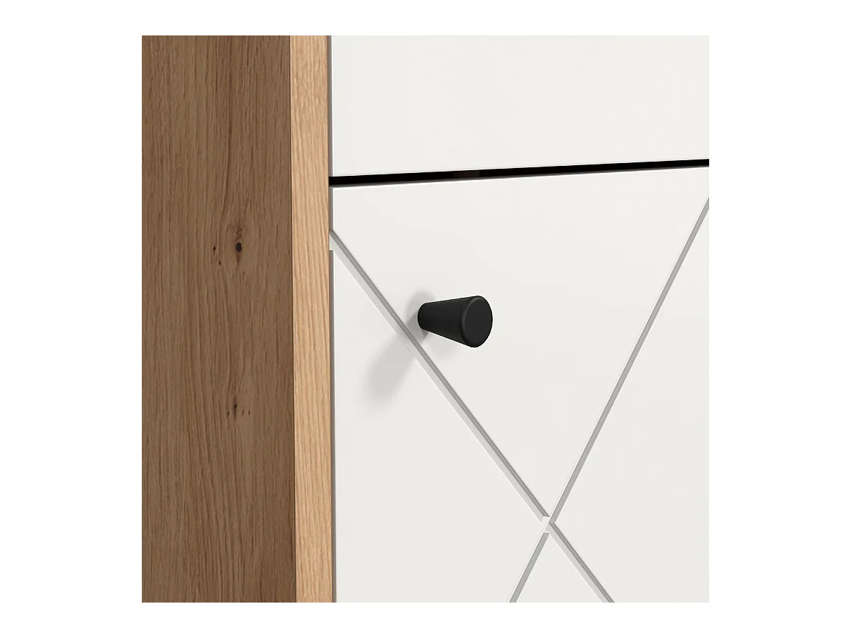 Multifunctionele Kast Touch, Bruin, 63x96x40 cm, Seven Design