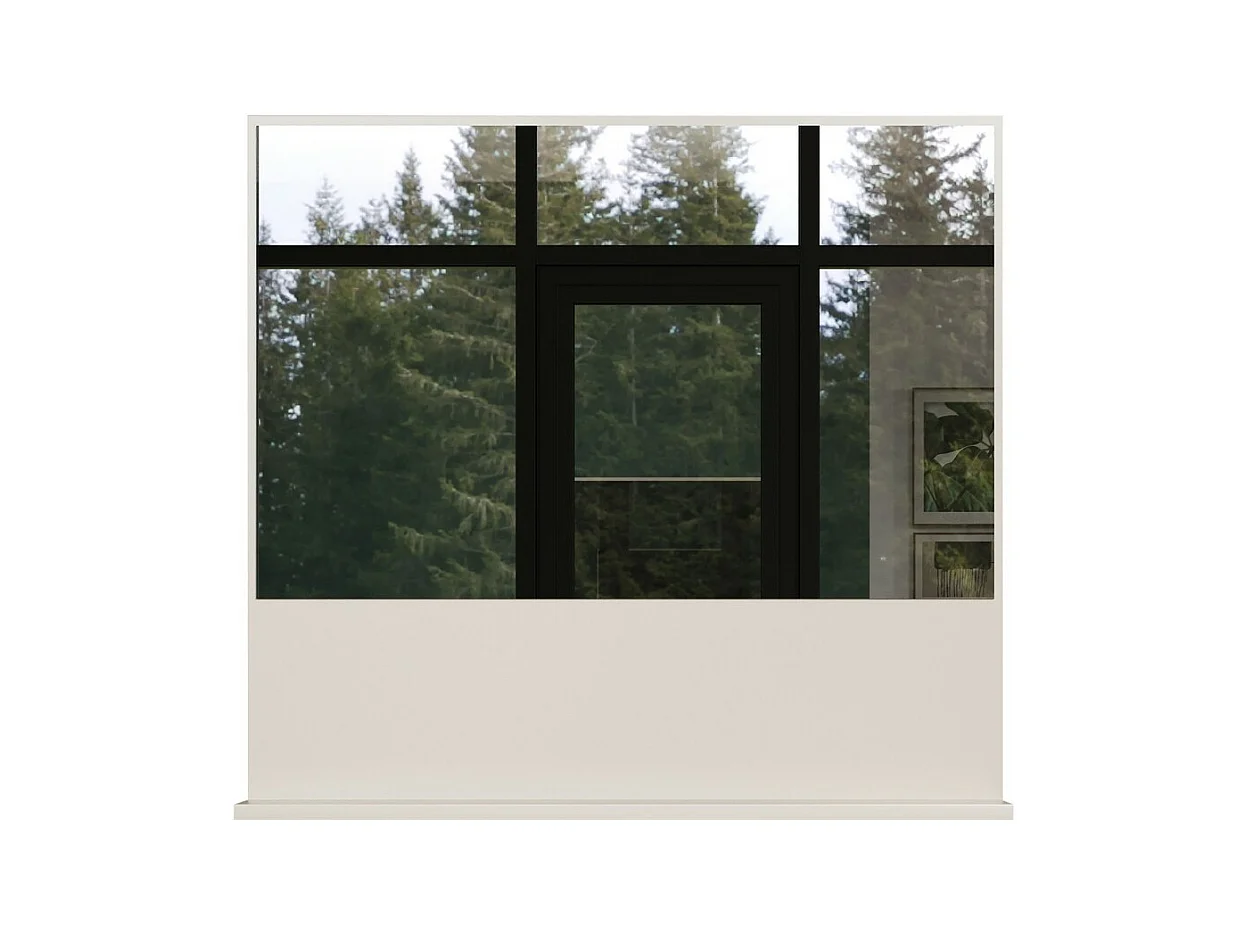 Espejo con Estante Sao Paulo, Beige, 80x74x14 cm, Epikasa