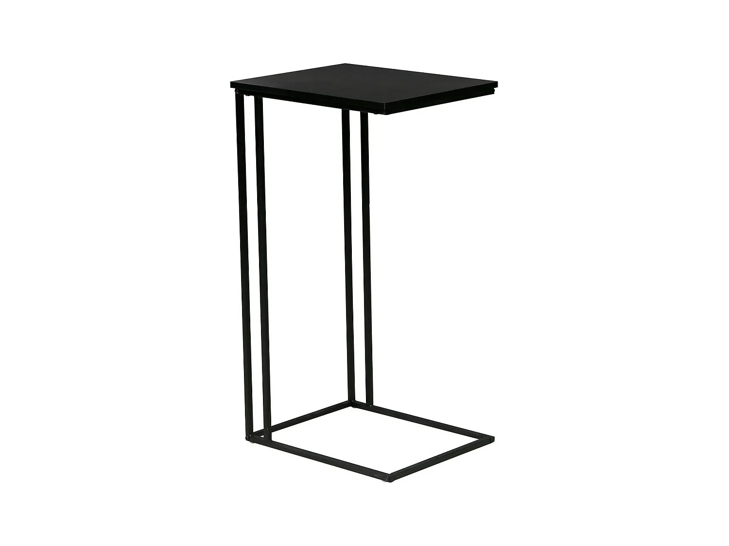 Tavolino Strike, Nero, 50x91x40 cm, Epikasa