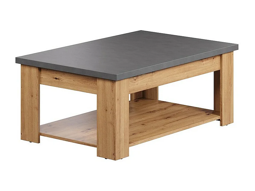 Table Basse Follow, Anthracite, 120x46x67 cm, Epikasa