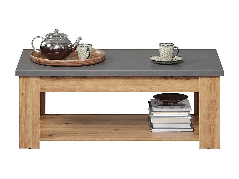 Table Basse Follow, Anthracite, 120x46x67 cm, Epikasa