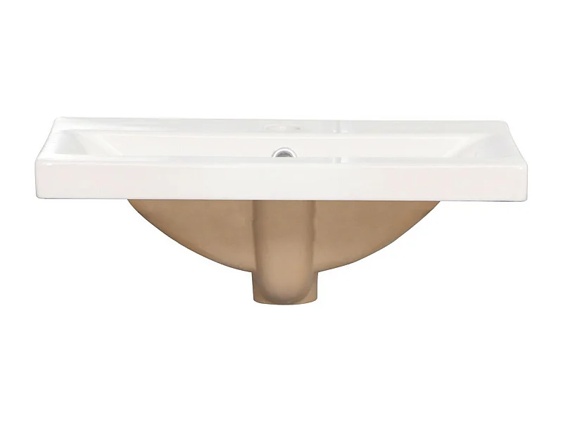 Wastafel Lorin, Wit, 52x18x40 cm, Epikasa