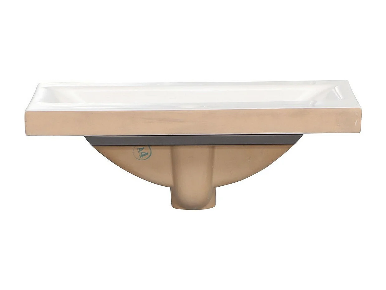 Wastafel Lorin, Wit, 52x40x18 cm, Seven Design