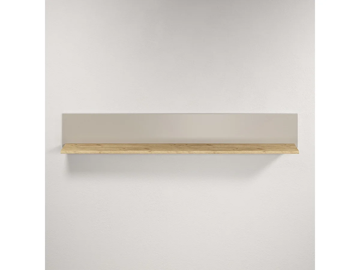 Plank Sao Paulo, Beige, 140x20x22 cm, Epikasa