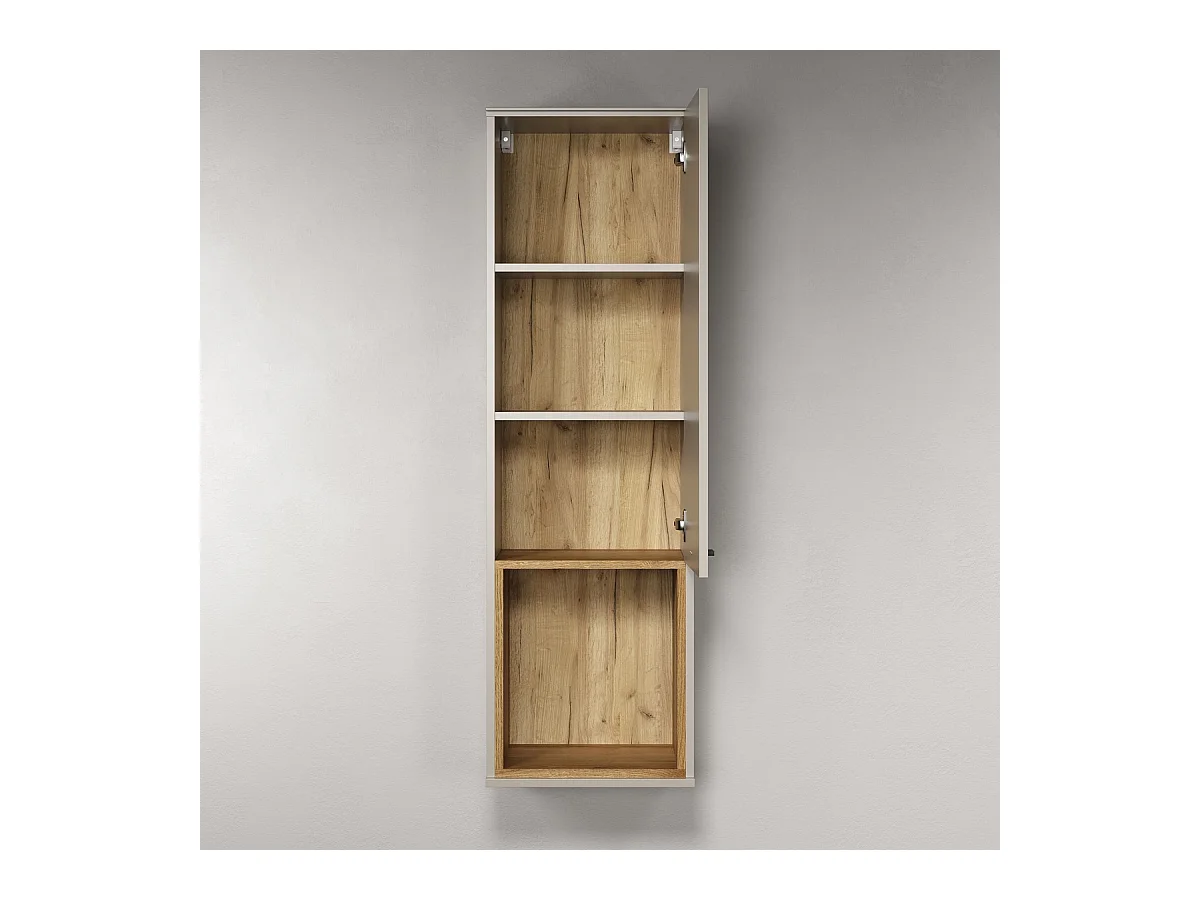 Pensile Sao Paulo, Beige, 40x130x37 cm, Epikasa