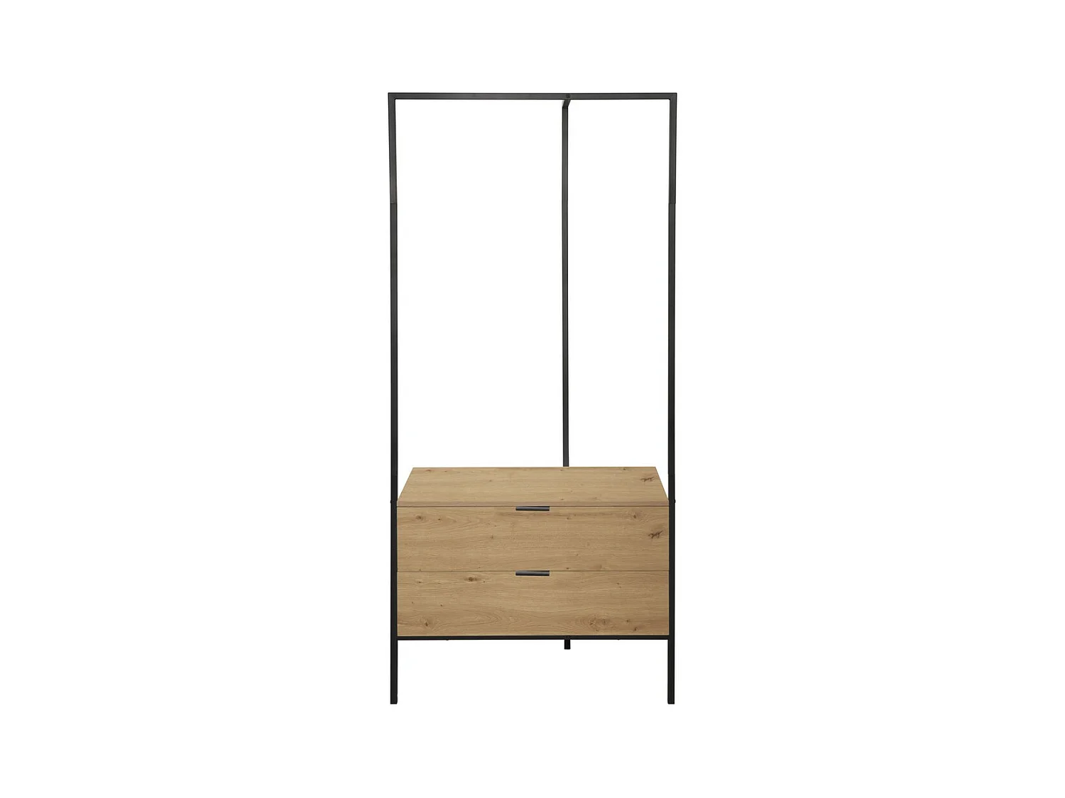Mobile Ingresso Jody, Marrone, 85x190x47 cm, Seven Design