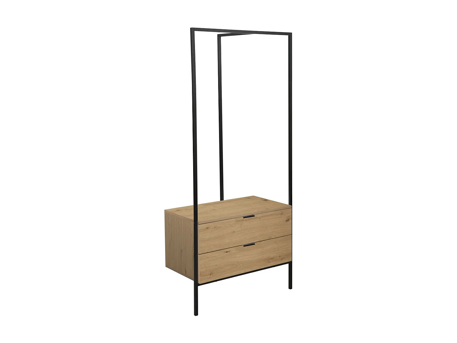 Meuble d'Entrée Jody, Marron, 85x190x47 cm, Seven Design