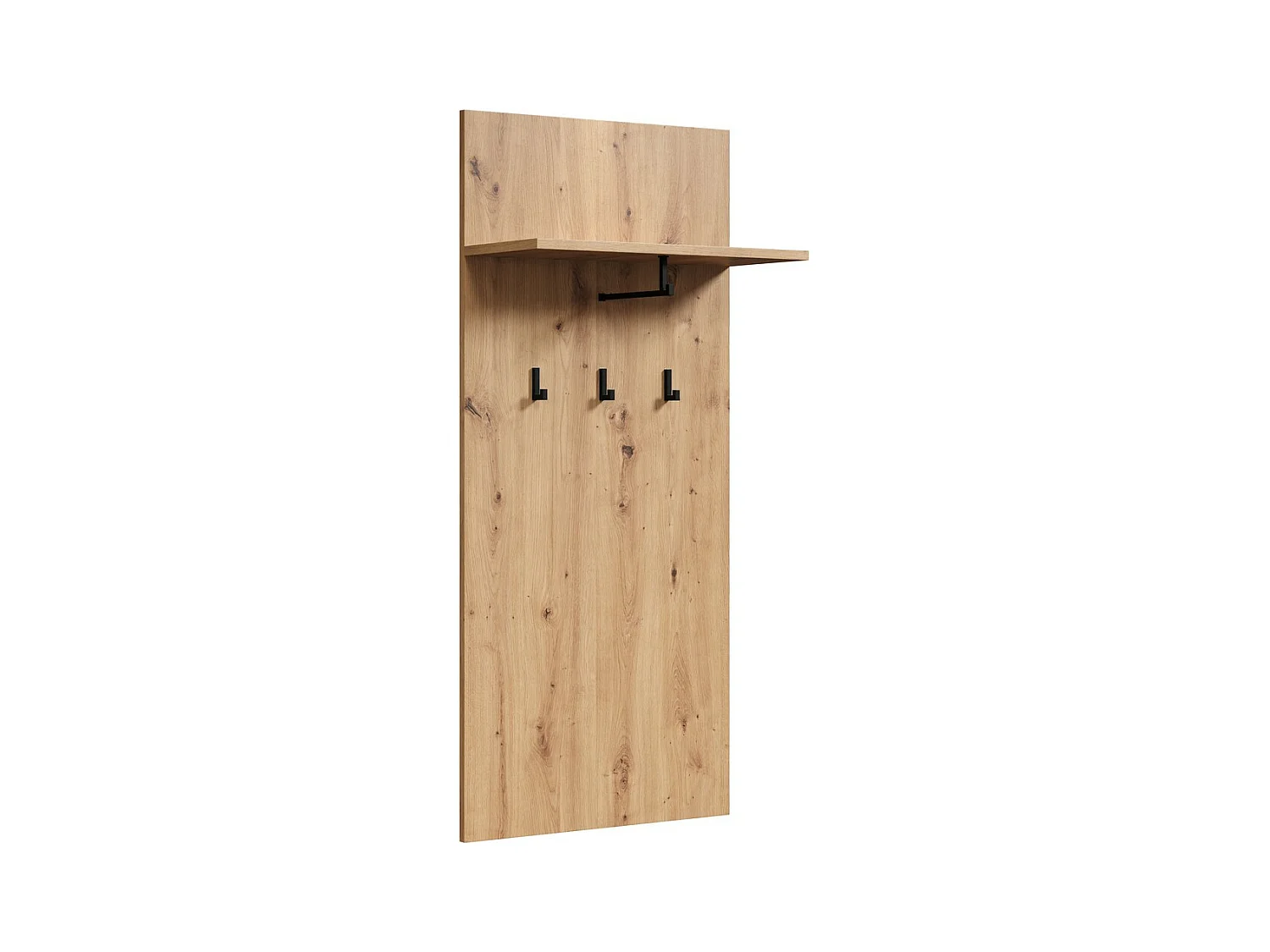 Porte-Manteau Murale Touch, Anthracite, 63x139x30 cm, Epikasa