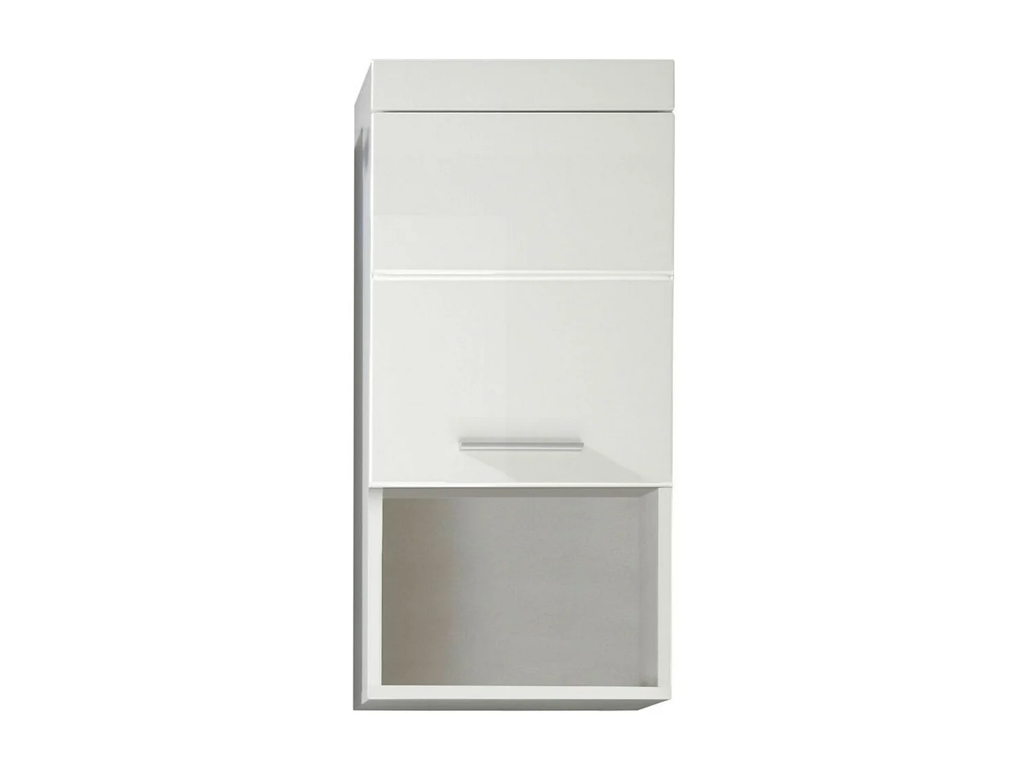Armoire Murale de Salle de Bain Amanda, Blanc, 36x23x79 cm, Seven Design