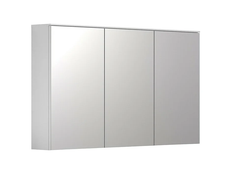 Armario de Pared con Espejo Synnax, Blanco, 120x70x17 cm, Epikasa