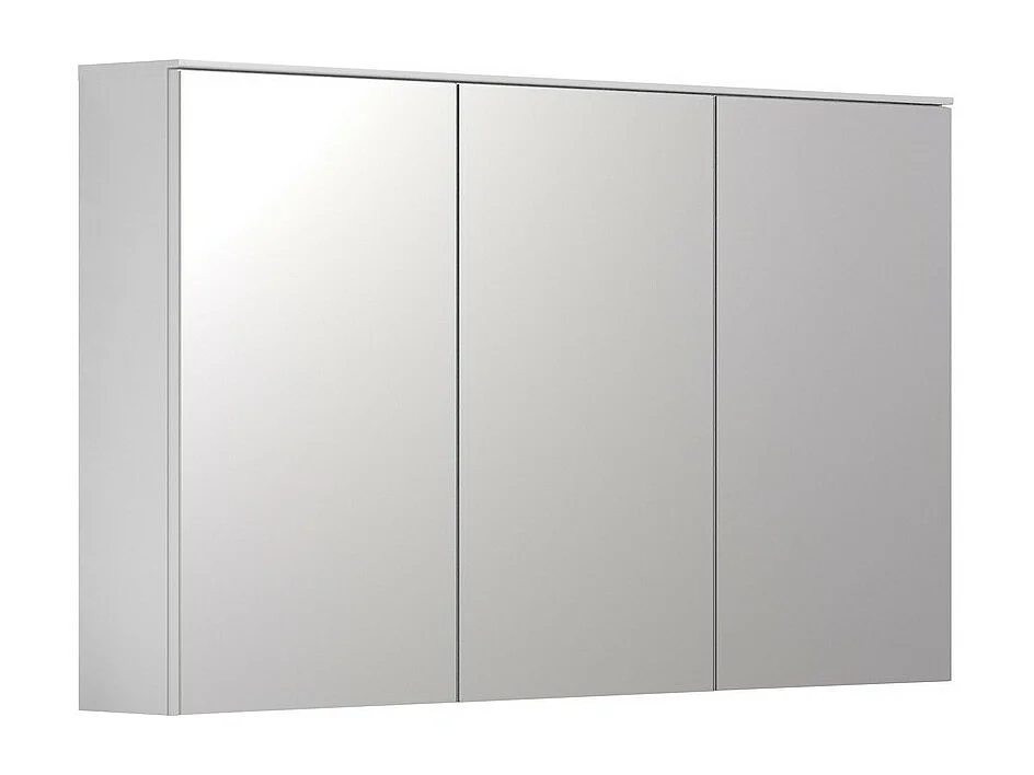Armoire Murale de Salle de Bain avec Miroir Synnax, Blanc, 120x17x70 cm, Seven Design