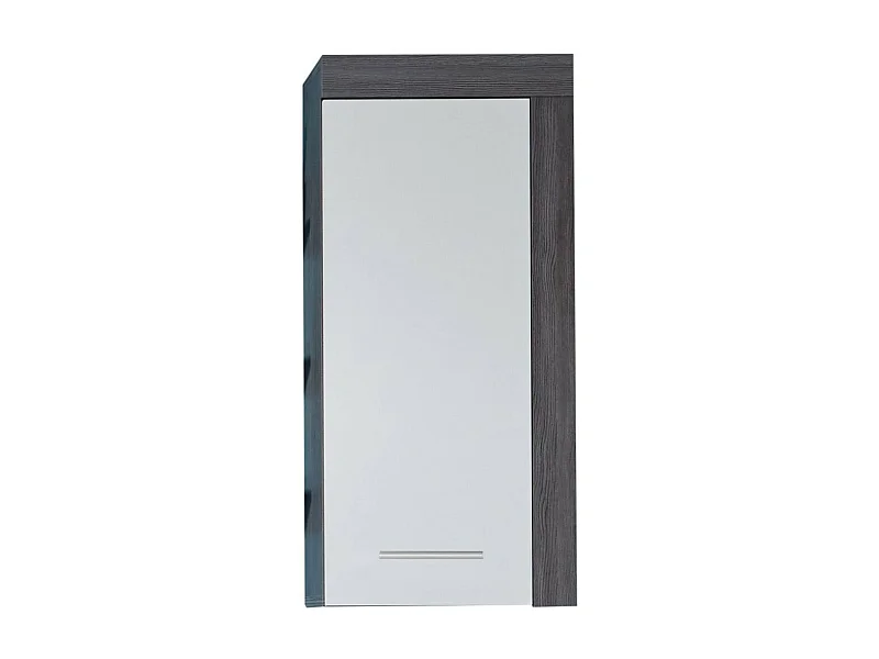 Pensile Bagno Miami, Argento, 36x23x79 cm, Seven Design