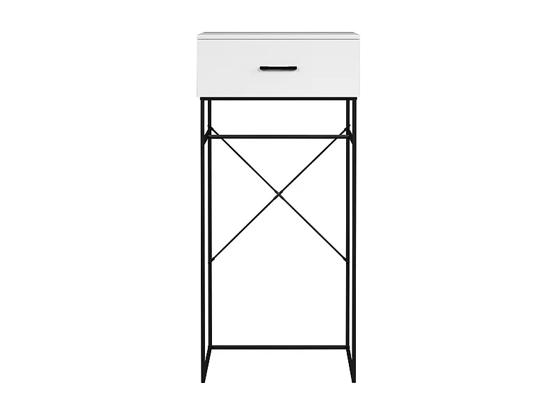 Console Tafel Strike, Wit, 60x132x48 cm, Epikasa
