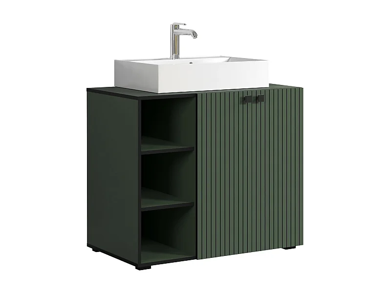 Meuble sous Lavabo Pure, Vert, 90x91x53 cm, Epikasa
