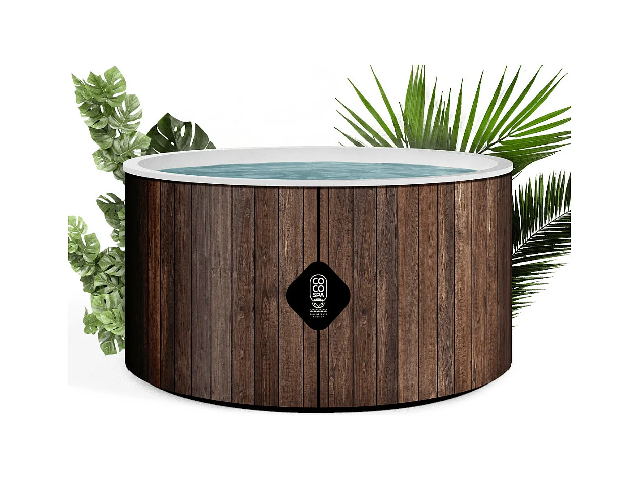 Coco Spa Helsinki Spa Gonflable - 150 Cm De Diamètre - 800 Litres - Moteur 2240 W - 2 à 4 personnes