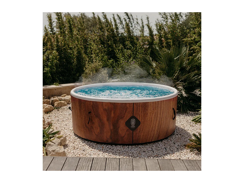 Spa Gonflable Tahiti | 180 Cm De Diamètre | 1100 Litres | Moteur 2240 W | Jusqu'à 6 Personnes