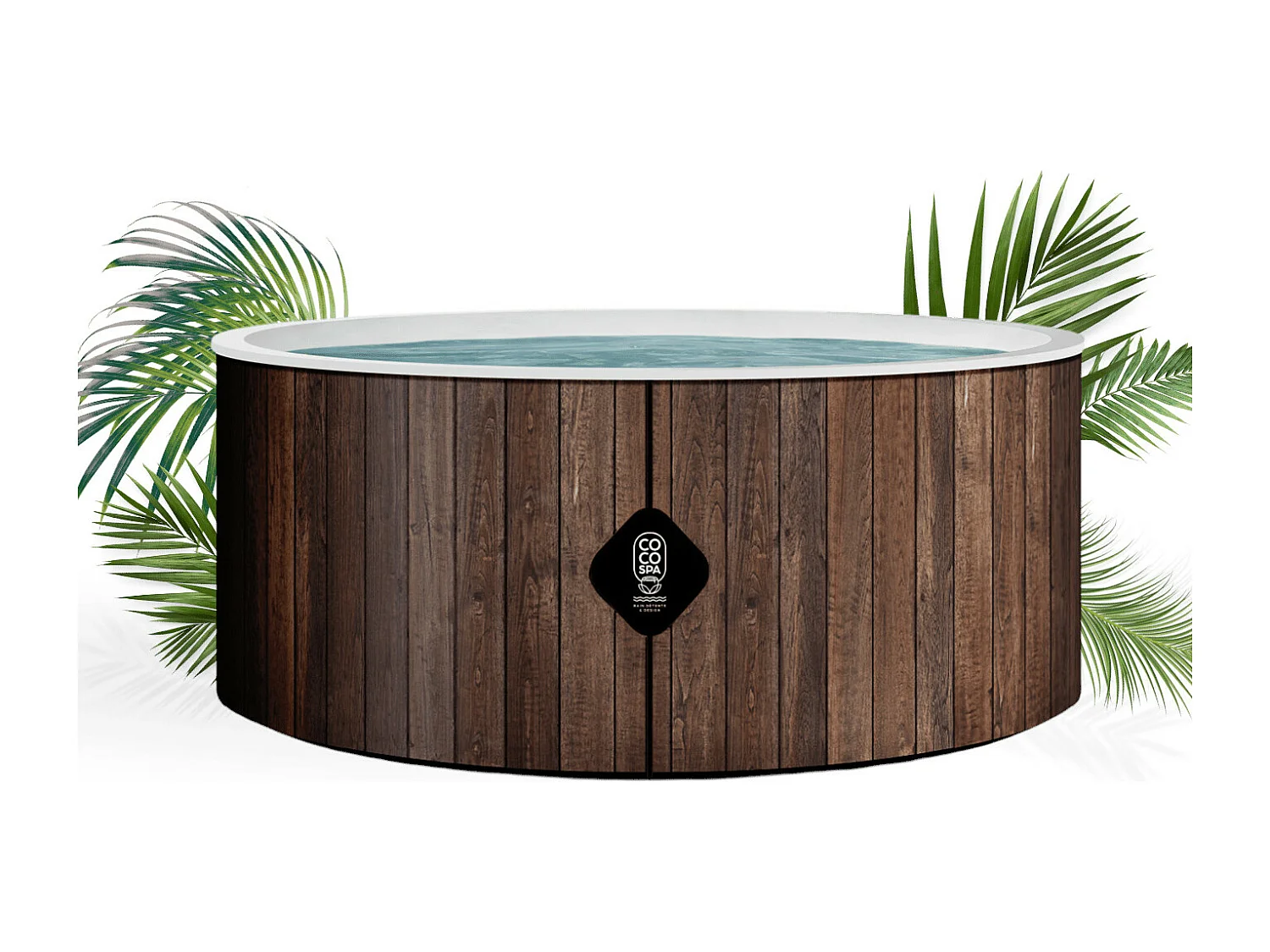 Spa Gonfiabile Helsinki | 180 cm di Diametro | 1100 Litri | Motore da 2240 W | Fino a 6 Persone