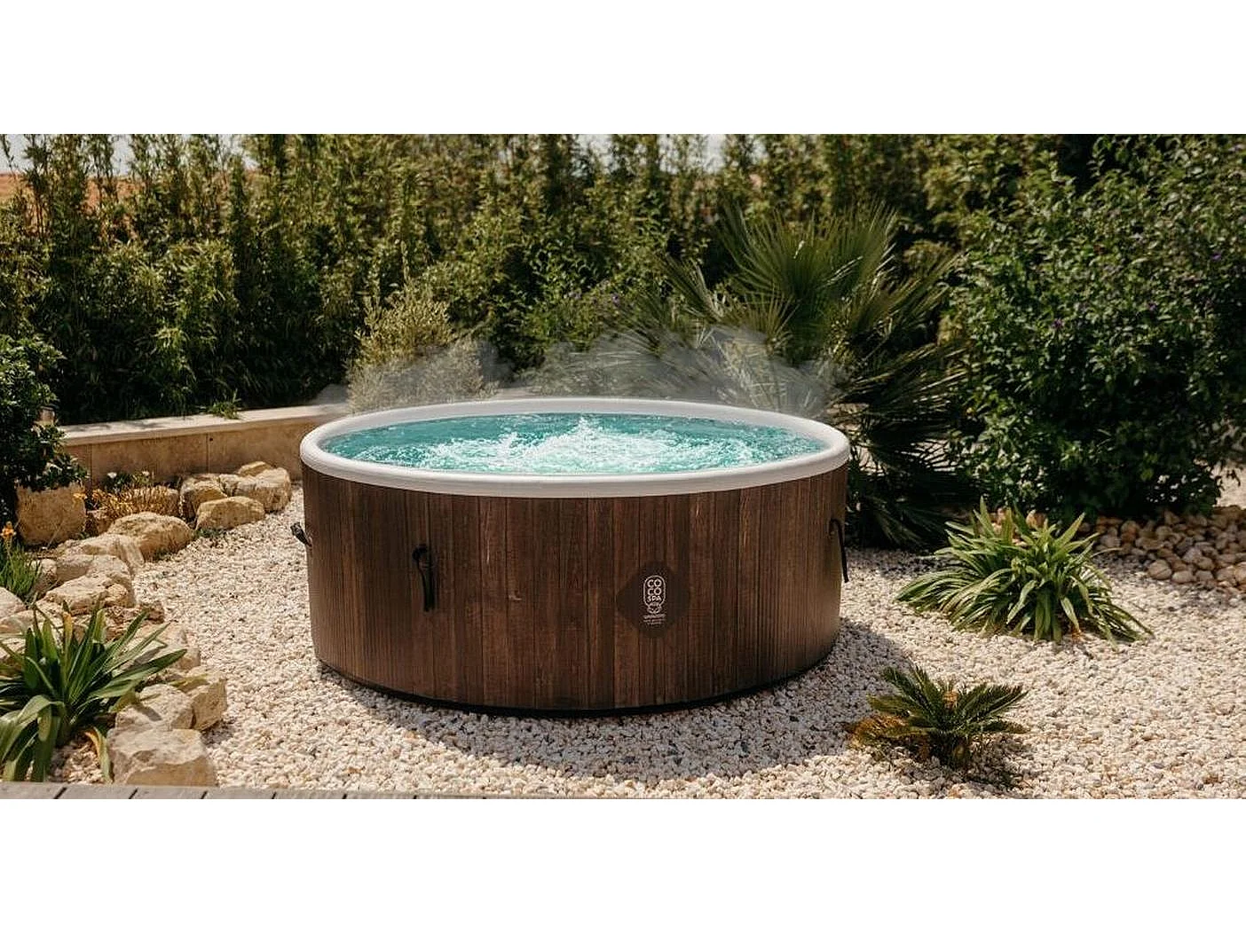 Spa Gonfiabile Helsinki | 180 cm di Diametro | 1100 Litri | Motore da 2240 W | Fino a 6 Persone