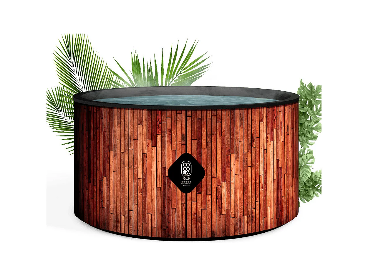 Coco Spa Exotik Spa Gonflable - 150 Cm De Diamètre - 800 Litres - Moteur 2240 W - 2 à 4 personnes