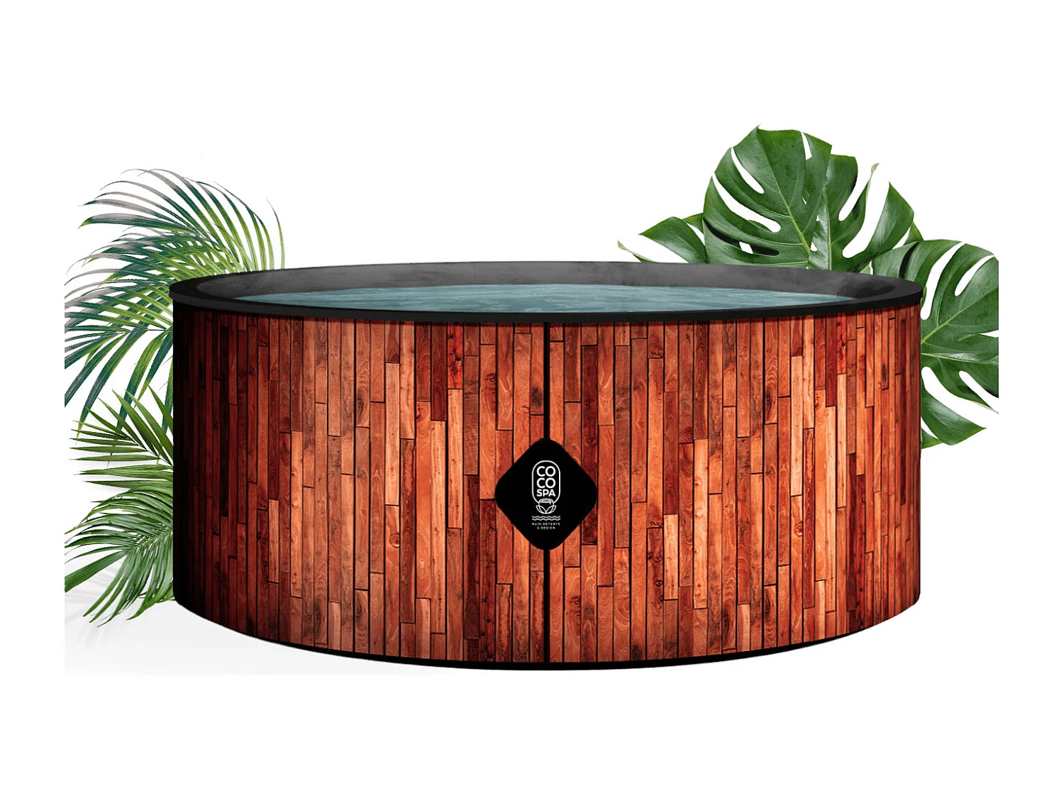 Spa Gonfiabile Exotik – Diametro 180 cm | 1100 litri | Motore da 2240 W | Fino a 6 persone