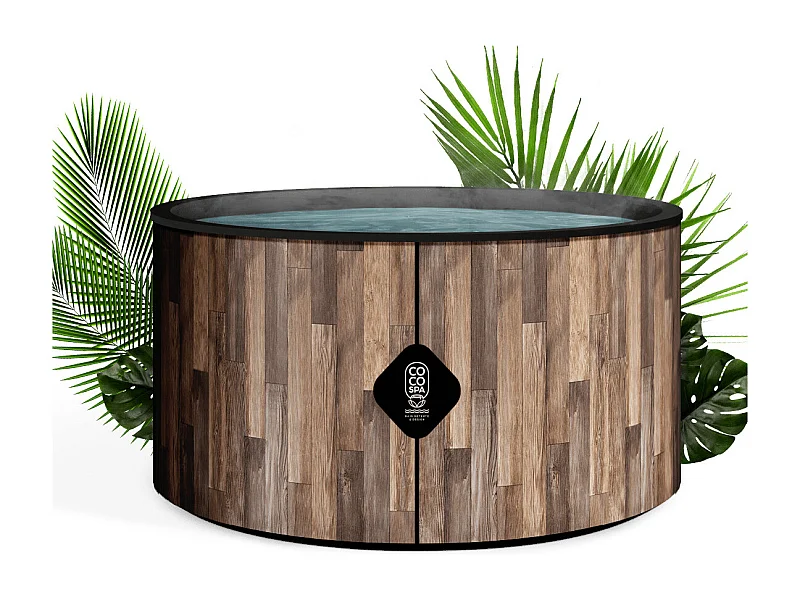 Coco Spa Nordik Spa Gonflable - 150 Cm De Diamètre - 800 Litres - Moteur 2240 W - 2 à 4 personnes